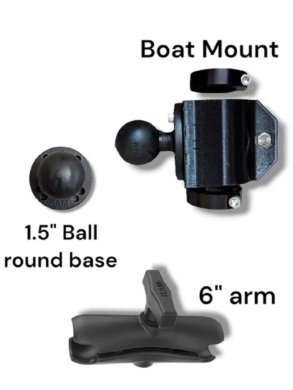 Summit Fishing Transducer Pole Boat Mount Summit Fishing Transducer Pole Boat Mount