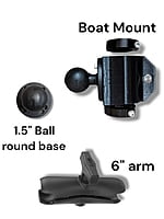 Summit Fishing Transducer Pole Boat Mount Summit Fishing Transducer Pole Boat Mount