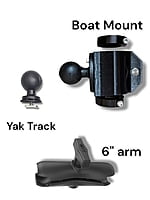 Summit Fishing Transducer Pole Boat Mount