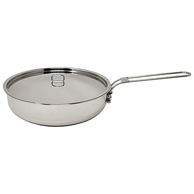 Pathfinder 10" Stainless Steel Skillet and Lid