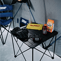 Otter Deluxe Aluminum Roll-Top Table Otter Deluxe Aluminum Roll-Top Table