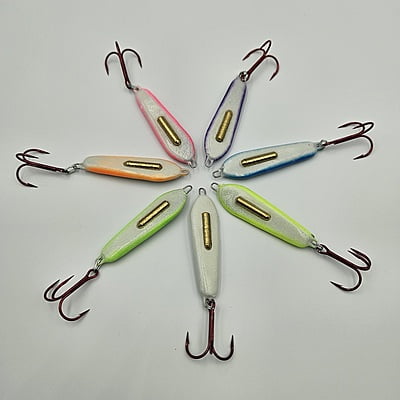 Super Glow & Pout Pounder Jigs - Big Nasty Tackle