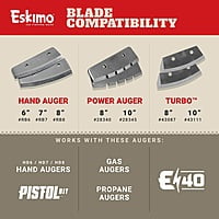 Eskimo Power Auger Replacement Blades