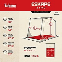 Eskimo Eskape 2600 Shelter Eskimo Eskape 2600 Shelter