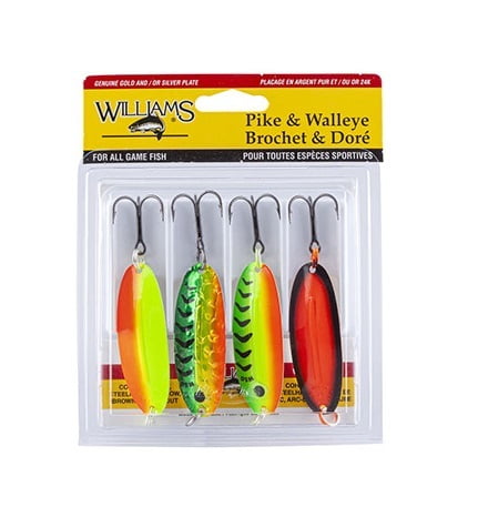 Williams Pike & Walleye PW2 Spoon Kit