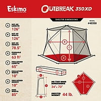 Eskimo Outbreak 350XD Shelter