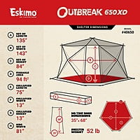 Eskimo Outbreak 650XD Shelter
