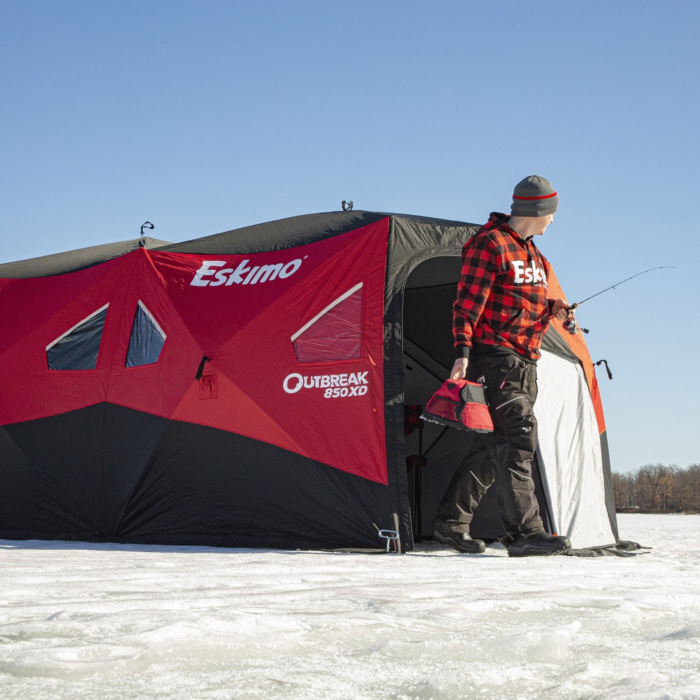 Eskimo Outbreak 350xd Eskimo Ice Fishing Tents Outbreak 350XD