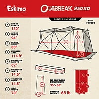 Eskimo Outbreak 850XD Shelter Eskimo Outbreak 850XD Shelter