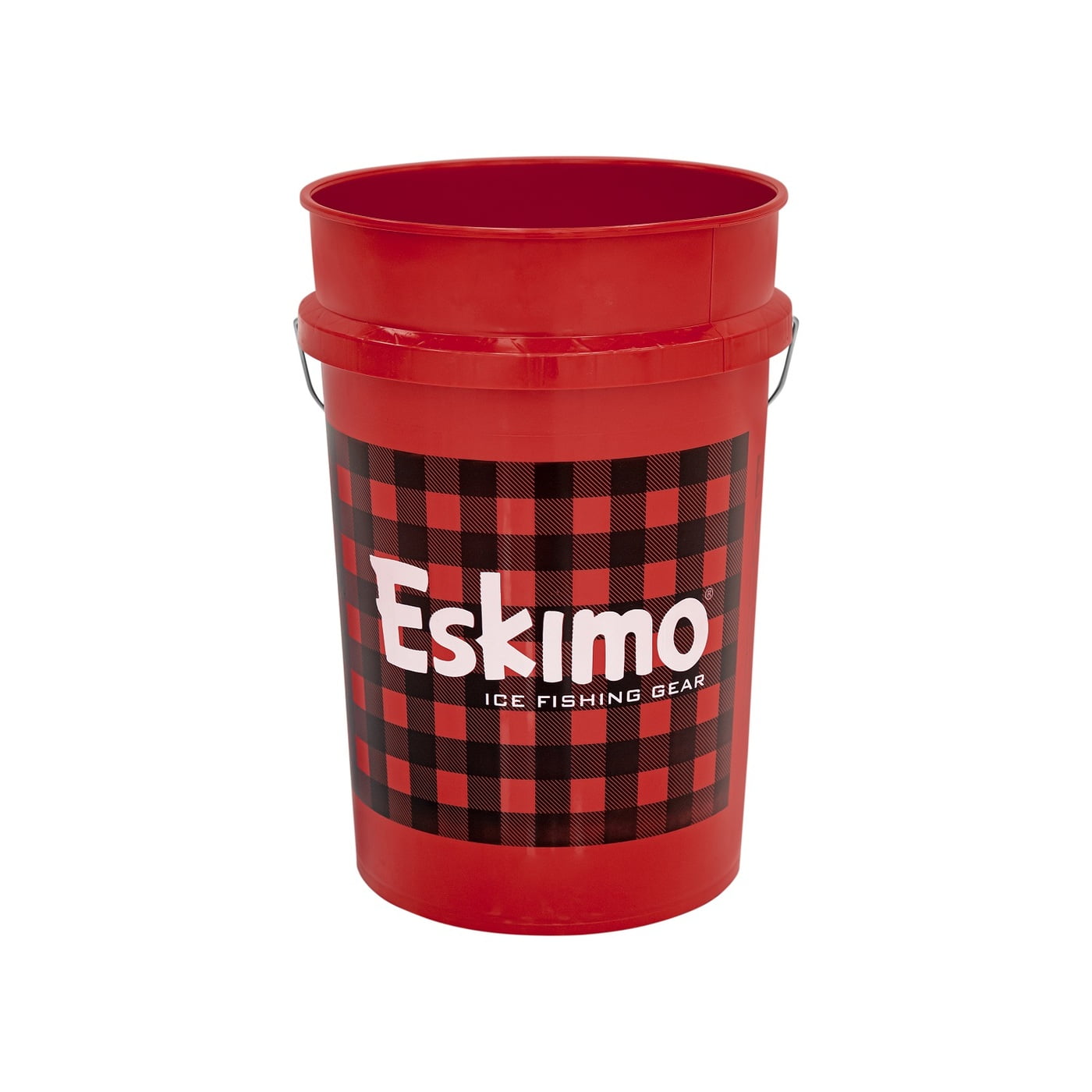 Eskimo Plaid 6 Gallon Bucket Eskimo Plaid 6 Gallon Bucket