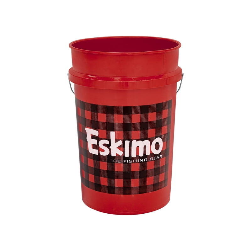 Eskimo Plaid 6 Gallon Bucket