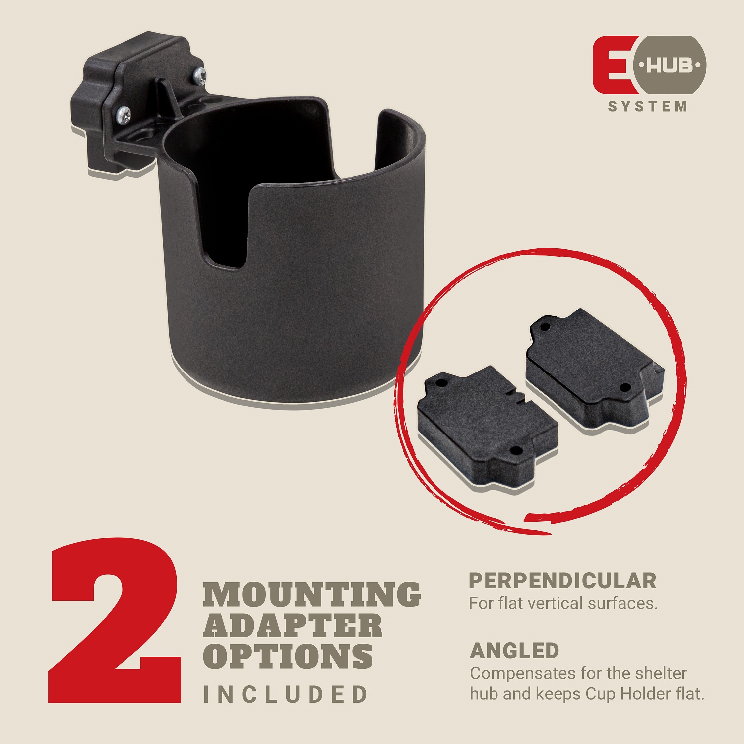 Eskimo E-Hub Cup Holder Eskimo E-Hub Cup Holder