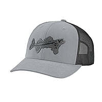 Striker Fossil Fish Patch Trucker Cap