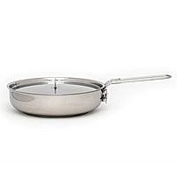 Pathfinder 8" Stainless Steel Skillet and Lid