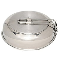 Pathfinder 8" Stainless Steel Skillet and Lid