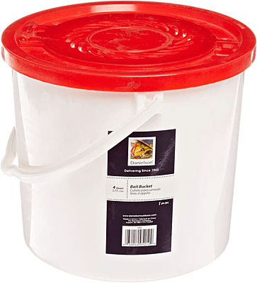 Danielson 4 Qt. Bait Bucket
