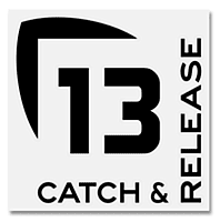 13 Fishing Catch & Release Decal - Medium