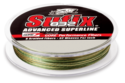 Sufix 832 Advanced Superline - 300 yd. Spool Sufix 832 Advanced Superline - 300 yd. Spool