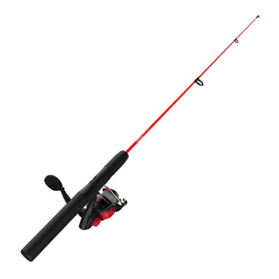 Zebco Dock Demon Red Spinning Combo
