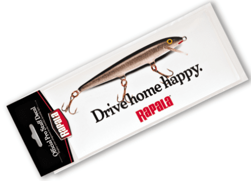 Rapala Drive Home Happy Decal