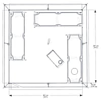 Esker Classic 10x10 Winter Tent