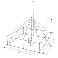 Esker Classic 10x10 Winter Tent