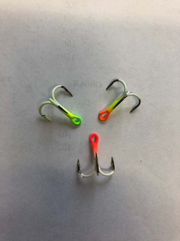 JB Lures Glow Trebles