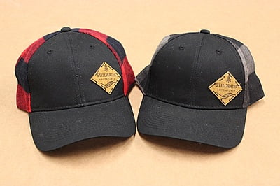 StillWater Adventures Buffalo Plaid Leather Patch Hat