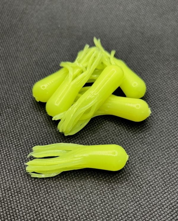 True North Baits - Micro Tubes-Chartreuse Glow