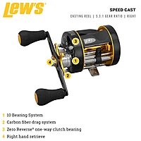 Lew's Speed Cast 5.3:1 Casting Reel
