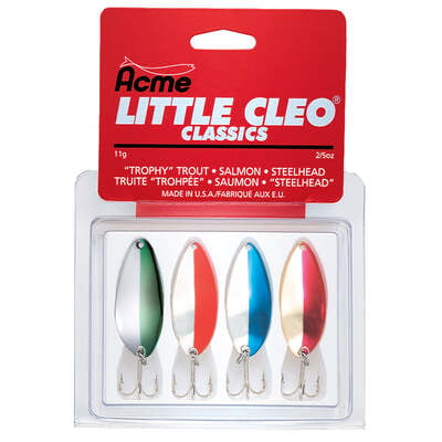 ACME Tackle Little Cleo "Classics" 4Pk (C200/NNB, NFS, GNR, NNG)