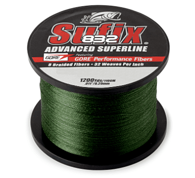 GetUSCart- Reaction Tackle Braided Fishing Line Green Camo 15LB 300yd