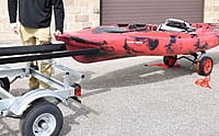 Malone EcoLight Single Kayak Trailer Package (1 Set Bunks)