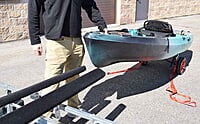 Malone EcoLight Single Kayak Trailer Package (1 Set Bunks)