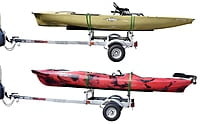 Malone EcoLight Single Kayak Trailer Package (1 Set Bunks)