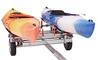 Malone EcoLight 2 Kayak Trailer Package (2 V-Racks)