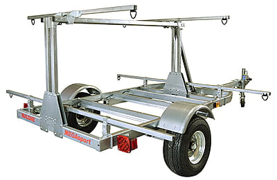 Malone MegaSport Low Bed Trailer w/2nd Tier