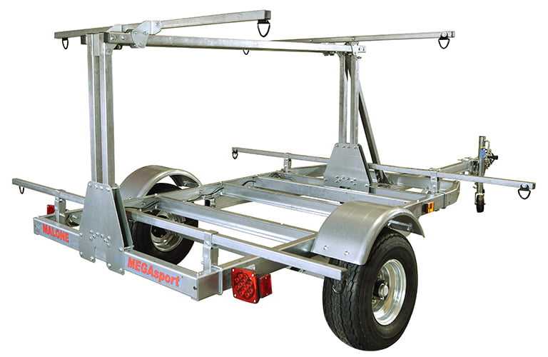 Malone MegaSport Low Bed Trailer w/2nd Tier