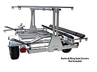 Malone MegaSport Low Bed Trailer w/2nd Tier