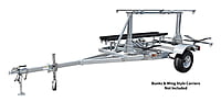 Malone MegaSport Low Bed Trailer w/2nd Tier