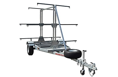 Malone MegaSport Outfitter 3 Tier Trailer w/SpareTire