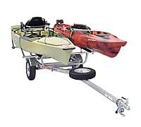 Malone MicroSport 2 Kayak Trailer Package (2 Sets Bunks, Spare Tire) Malone MicroSport 2 Kayak Trailer Package (2 Sets Bunks, Spare Tire)