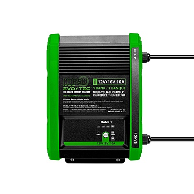 Norsk EVO-TEC 12V/16V 10A – 1 Bank Charger