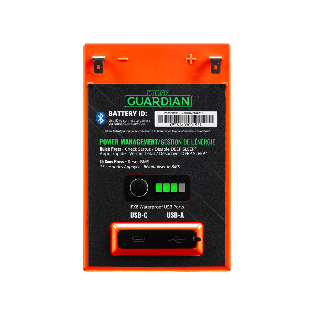 Norsk 14.8v 50Ah Lithium Ion Battery w. Charger Norsk 14.8v 50Ah Lithium Ion Battery w. Charger