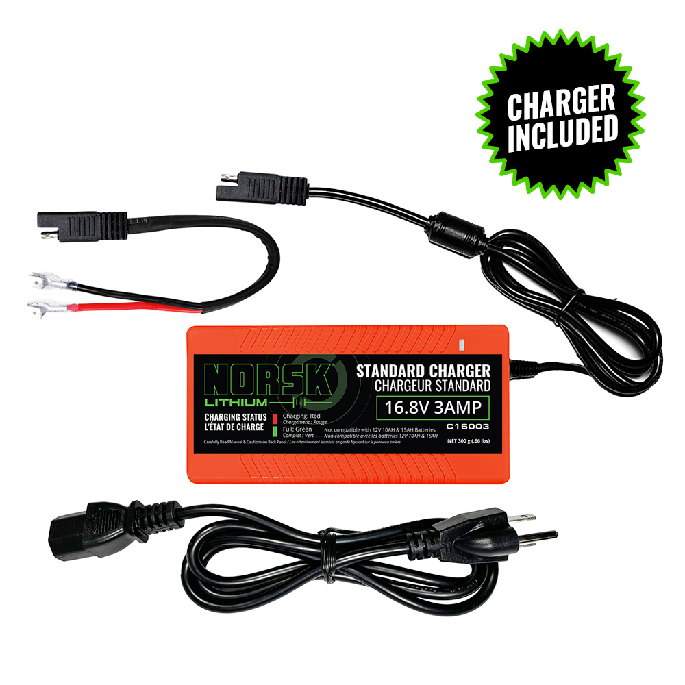 Norsk 14.8v 50Ah Lithium Ion Battery w. Charger Norsk 14.8v 50Ah Lithium Ion Battery w. Charger
