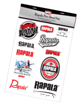 Rapala Pro Decal Set 14" x 19"