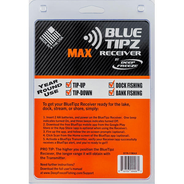 Deep Freeze Blue Tipz Max Receiver Deep Freeze Blue Tipz Max Receiver