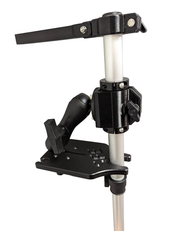 Summit Fishing Transducer Pole Boat Mount Summit Fishing Transducer Pole Boat Mount