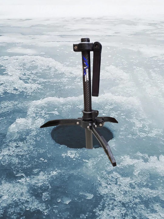Summit Fishing LVS32 Carbon Fiber Transducer Ice Pole
