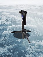 Summit Fishing FFS Carbon Fiber Transducer Ice Pole - Lowrance Active Target 1 & 2 Summit Fishing FFS Carbon Fiber Transducer Ice Pole - Lowrance Active Target 1 & 2